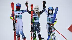 Mikaela Shiffrin Alice Robinson Meta Hrovat