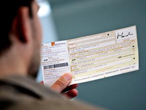 Plačilo položnice.