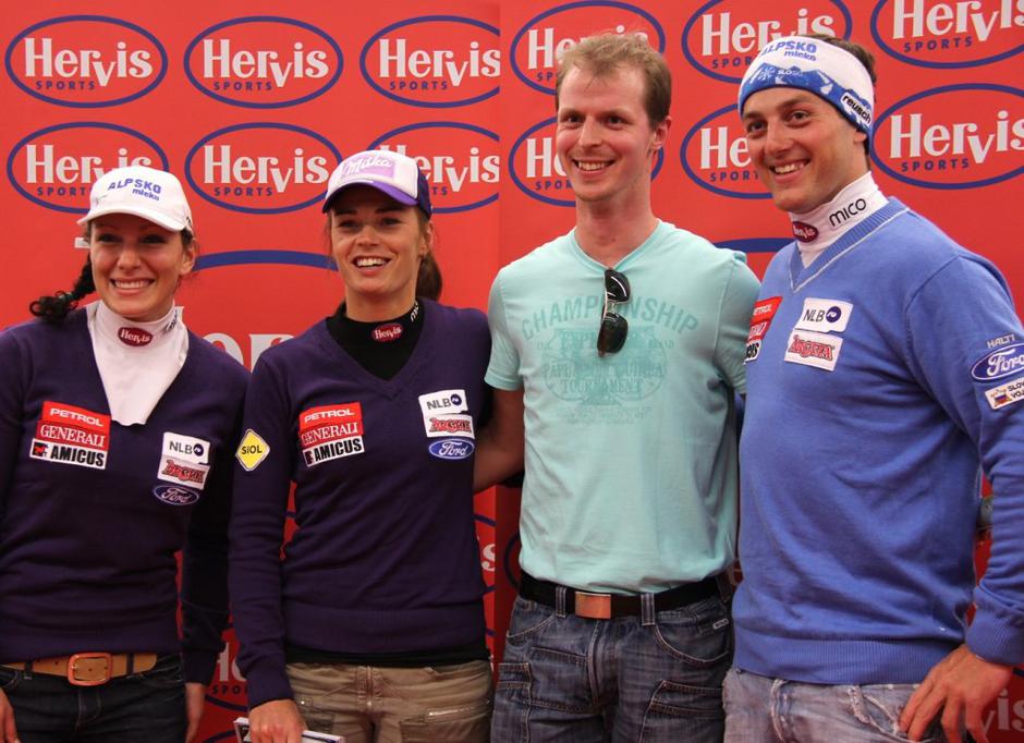 tina maze, ilka štuhec, rok perko  | Avtor: Hervis