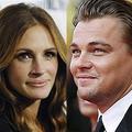 Oskarjevka Julia Roberts in oskarjevski nominiranec Leonardo Di Caprio sta le dv