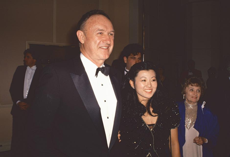Gene Hackman Betsy Arakawa na zlatih globusih 1989 | Avtor: Profimedia