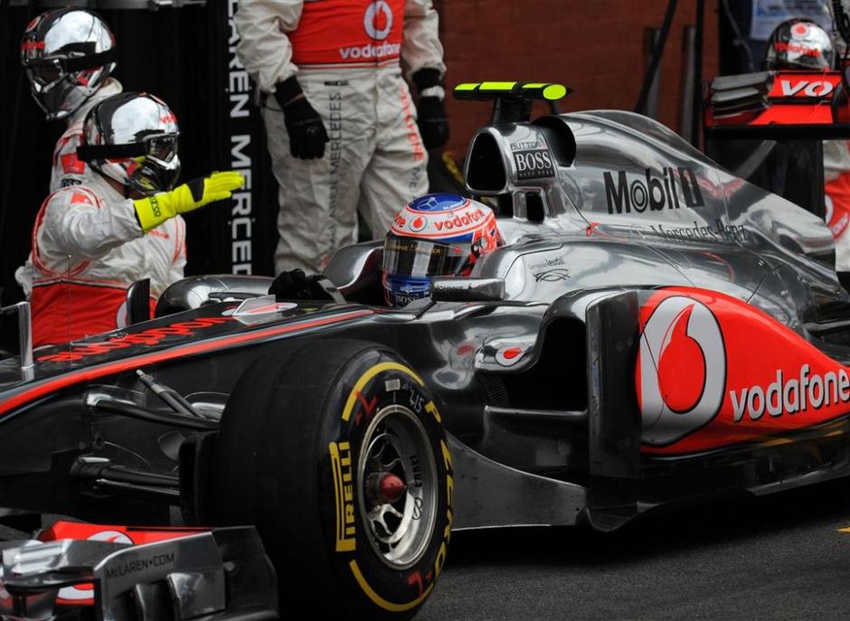 vn belgije button mclaren | Avtor: EPA