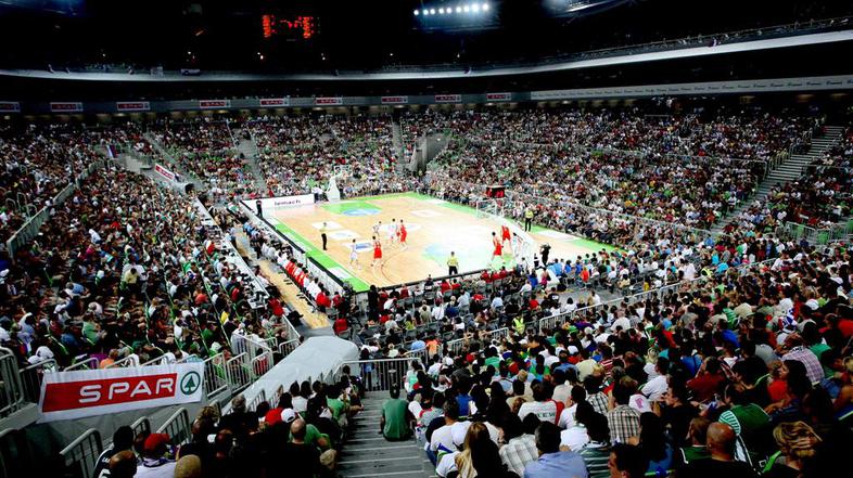 Dvorana v Stožicah je po Avanzovih besedah prepričala komisijo Fiba Europe. (Fot