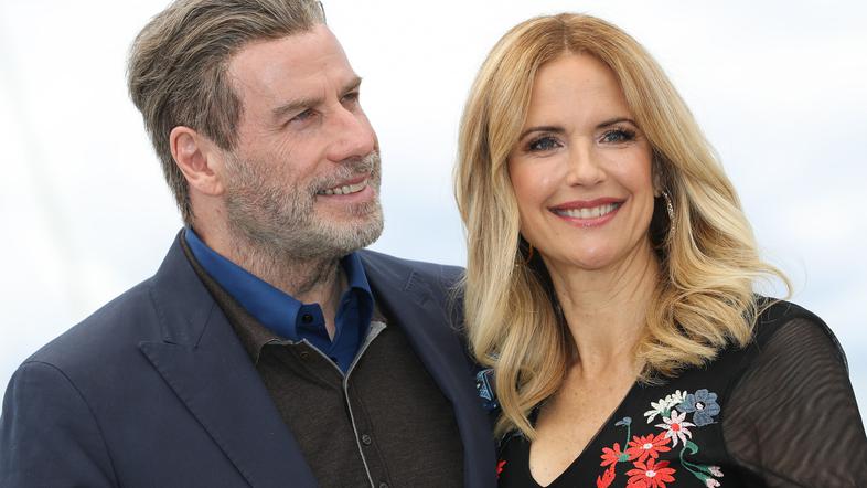 john travolta, kelly preston