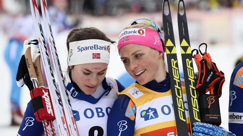 Heidi Weng Therese Johaug