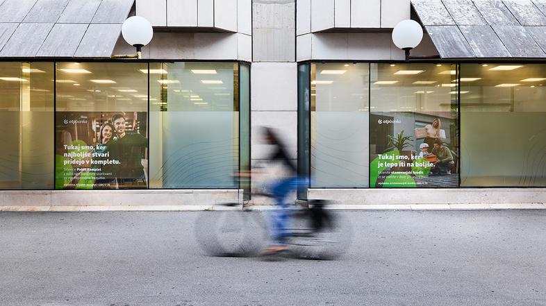 poslovna stavba OTP banka Ljubljana Ajdovščina