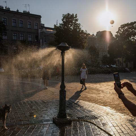 vročinski val vročina sonce