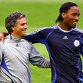 Jose Mourinho in Dider Drogba