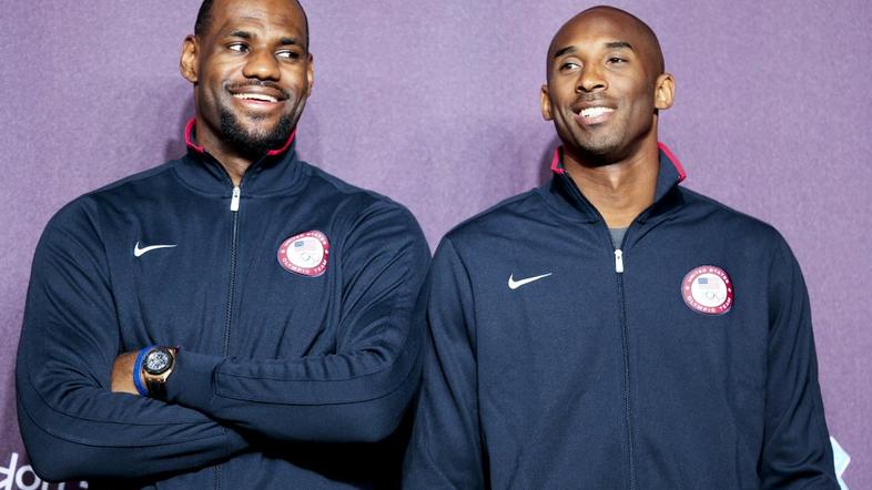 lebron james kobe bryant london 2012 dream team