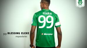 Blessing Eleke Olimpija Ljubljana