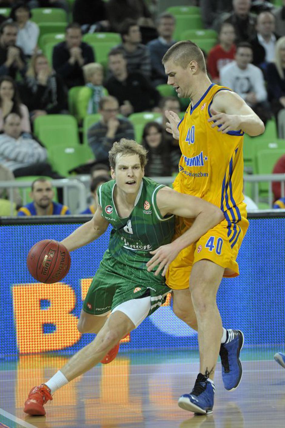 evroliga union olimpija himki blažič | Avtor: Anže Petkovšek