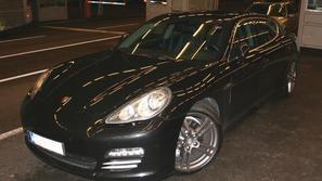 Ukradeni porsche panamera