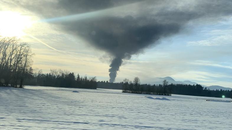 požar v Škofji Loki