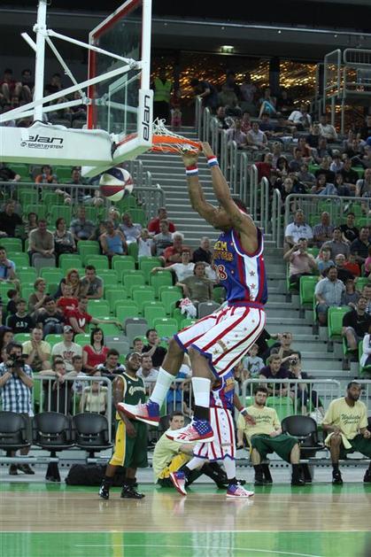 Spektakel v Stožicah - Harlem Globetrotters