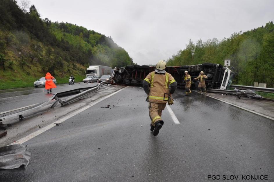 Nesreča na štajerski avtocesti