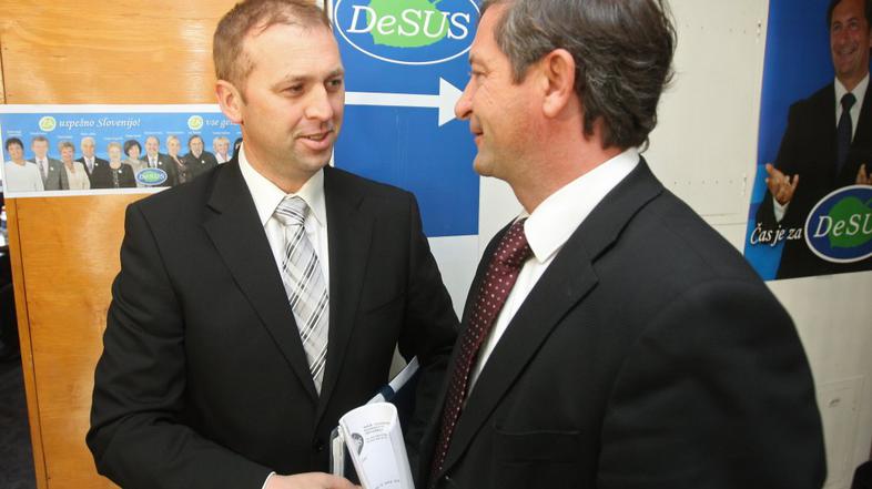 Ivan Simčič in Karl Erjavec