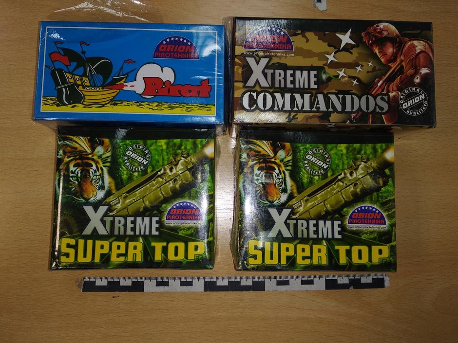 Zasežene petarde | Avtor: PU Celje