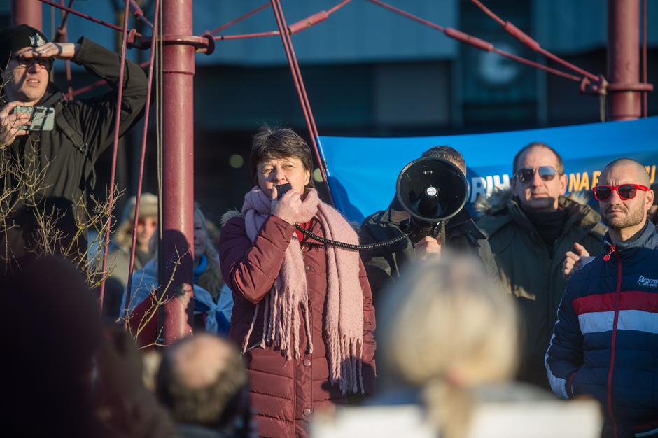 protivladni shod | Avtor: Anže Petkovšek