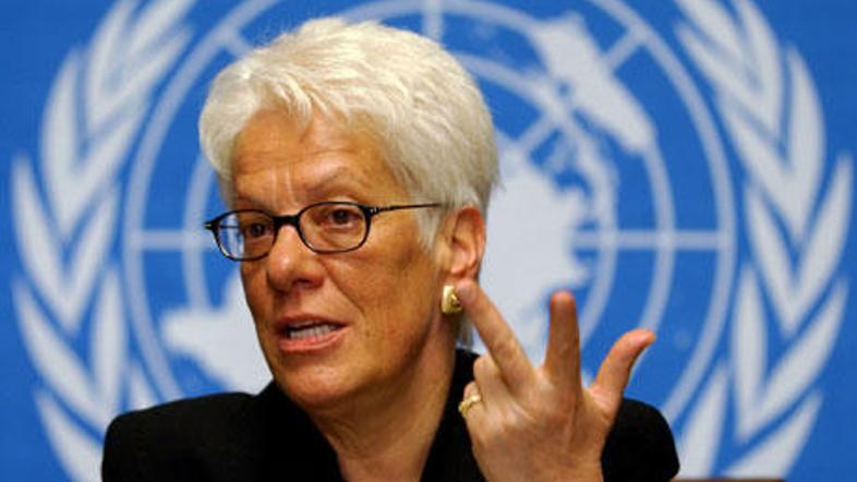 Carla Del Ponte meni, da je višina kazni primerna. (Foto: Reuters)