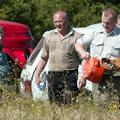 Najdena črna skrinjica po strmoglavljenju letala TU-134 v bližini Moskve leta 20