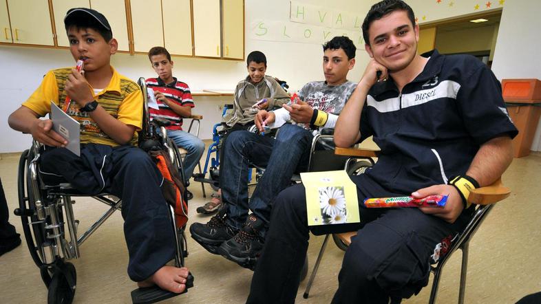 Za lansko rehabilitacijo dveh skupin otrok iz Gaze so ZDA in Slovenija namenile 