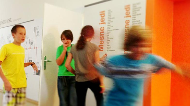 Ulica idej na OŠ Koseze. 