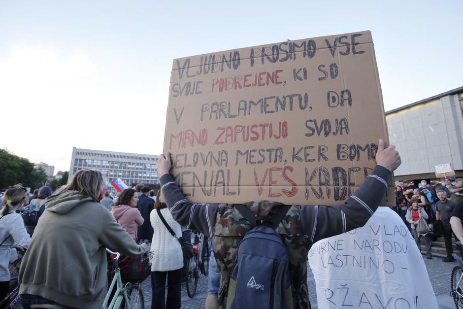 5. protivladni protest | Avtor: Saša Despot