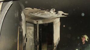 Požar pri Novem mestu 