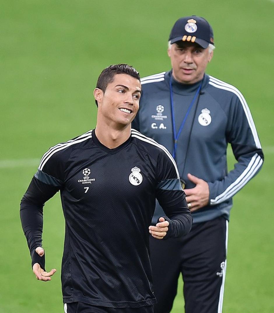 ronaldo ancelotti | Avtor: EPA