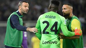 Handanović in Onana