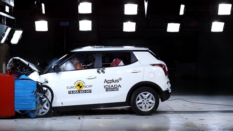 Ssangyong tivoli na Euro NCAP