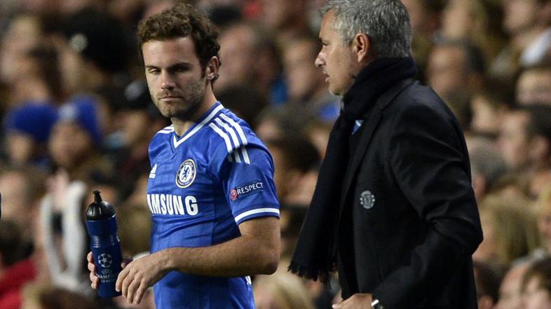 (Chelsea - Basel) Juan Mata Mourinho