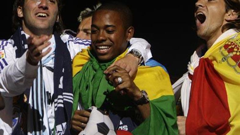 Po zmagi nad Osasuno se je v Madridu začelo slavje 31. Realovega naslova španske