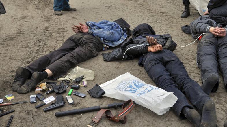 Ukrajina Slavjansk konvoj ukrajinska vojska