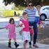 Samuel, Violet, Seraphina Affleck, Jennifer Garner