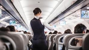 stevardesa, letalo