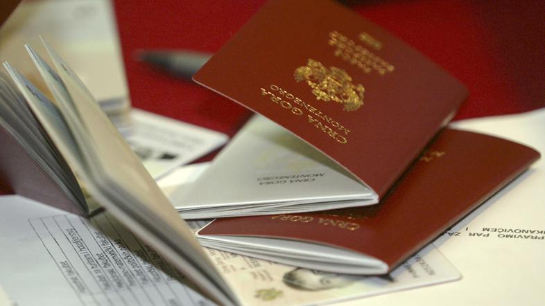 črnogorski potni list
