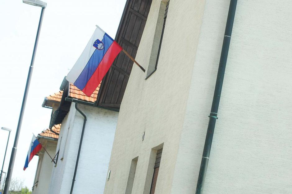 Zastave za prvi maj | Avtor: Saša Despot