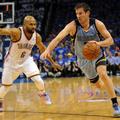 Derek Fisher Beno Udrih Oklahoma City Thunder Memphis Grizzlies NBA končnica