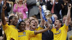 Didier Drogba, Florent Malouda, John Terry (kapetan) in Frank Lampard so se tako