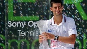 Djoković Đoković Miami ATP finale pokal trofeja