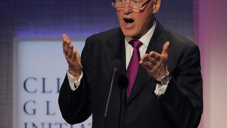Bill Clinton je že premagal gospodarsko krizo. © Reuters