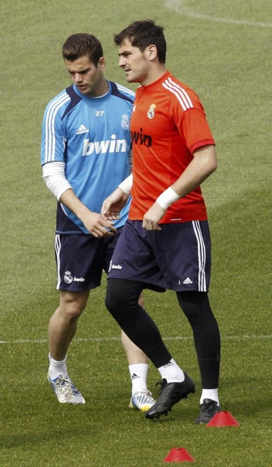 Nacho Casillas Real Madrid Malaga Valdebebas trening Liga BBVA Španija liga prve | Avtor: EPA