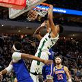 Giannis Antetokounmpo Bucks Warriors