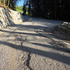 cesta uničena cesta uničeno cestišče poškodovana cesta Jazne