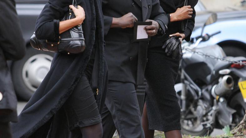 Naomi Campbell pogreb Alexander McQueen