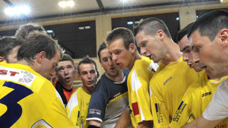 Ekipa Puntarja je doživela še tretji poraz v elitni Ligi prvakov. (Foto: Puntar)