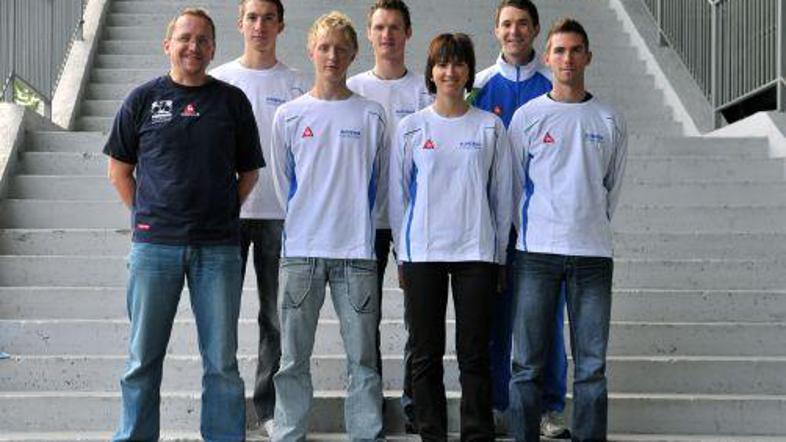 Slovenski kolesarji so se pred odhodom na SP v Italijo predstavili na tiskovni k