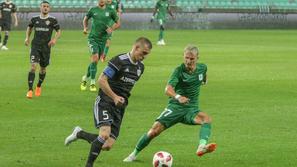 nogomet Olimpija Ljubljana - Qarabag