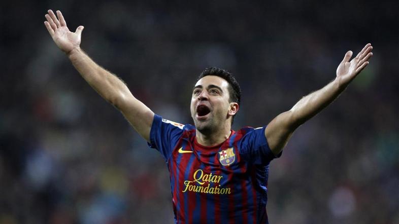 el clasico real barcelona xavi